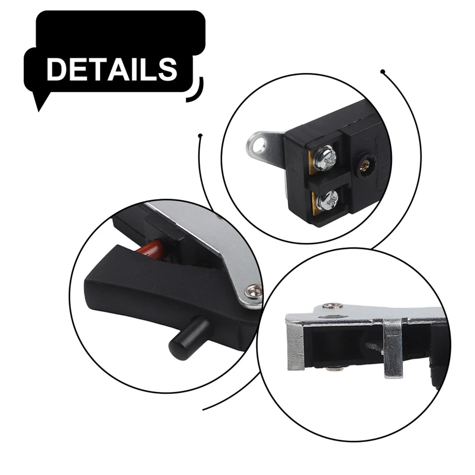 Control Switch Replacement for PH65A Electric Pick - Trigger Switch Assembly Used in Power Chipping Applications