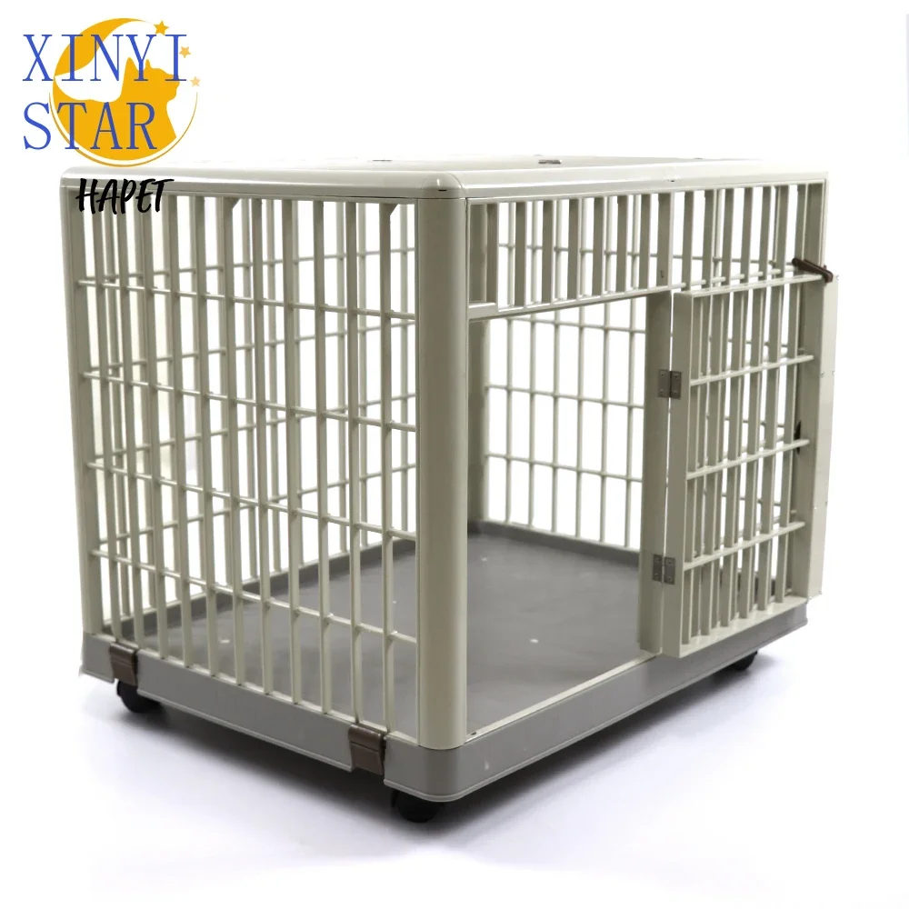 Travel Pet Air Cage Pet Air Box Travel Cat Pet Flight Cage Folding Portable Cat Cage Plastic