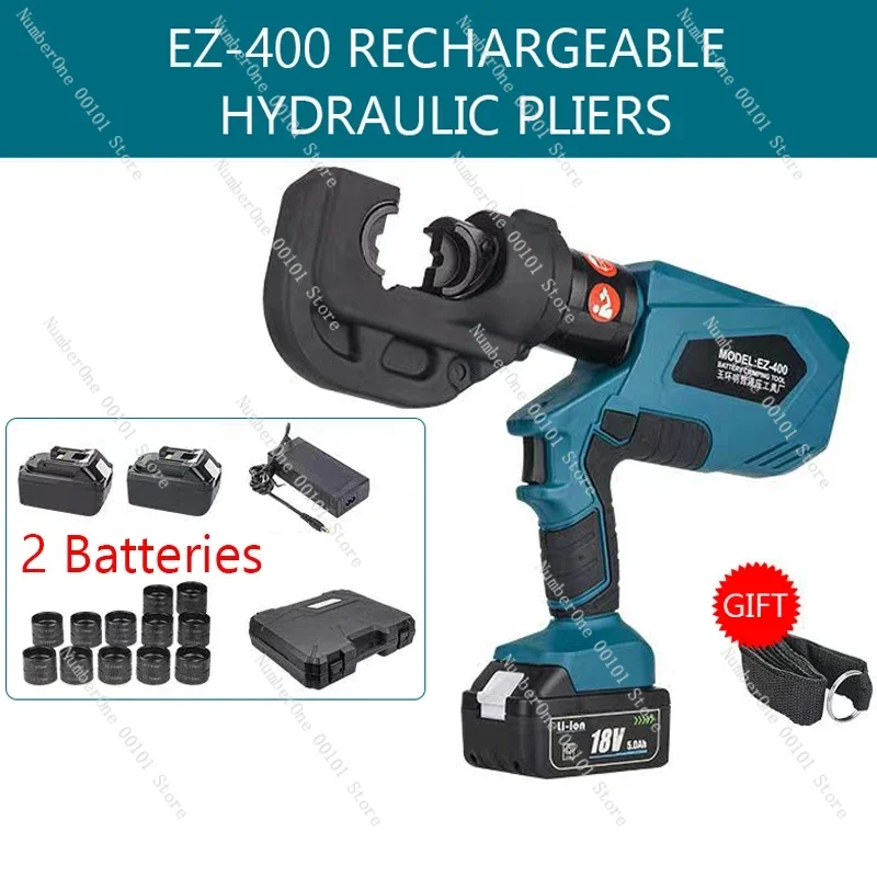 EZ-300/EZ-400 Rechargeable Hydraulic Pliers Electric Hydraulic Crimping Charging Crimping Tool Crimping Pliers Ex-factory price