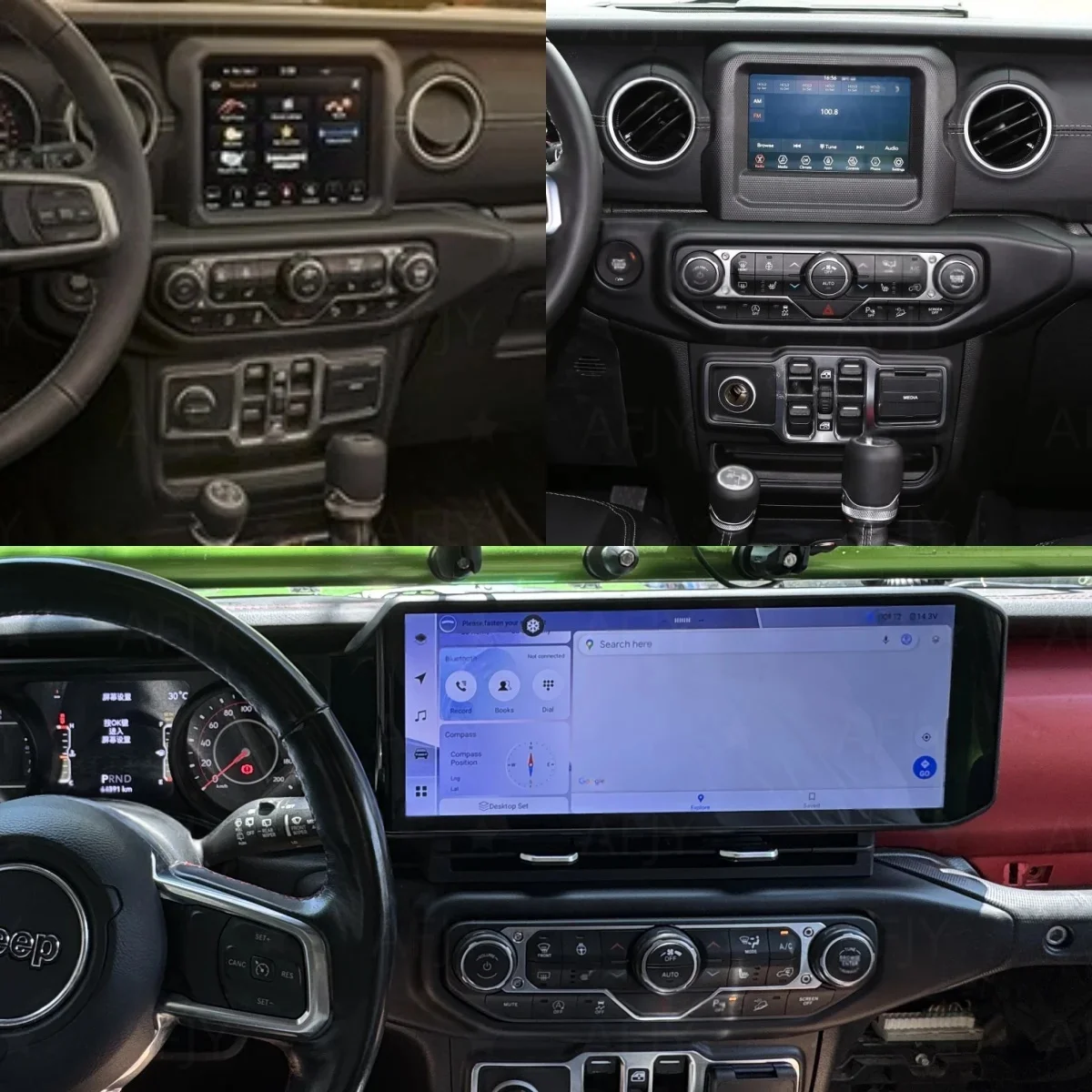 QLED Screen Android Wireless CarPlay Multimedia Player 15