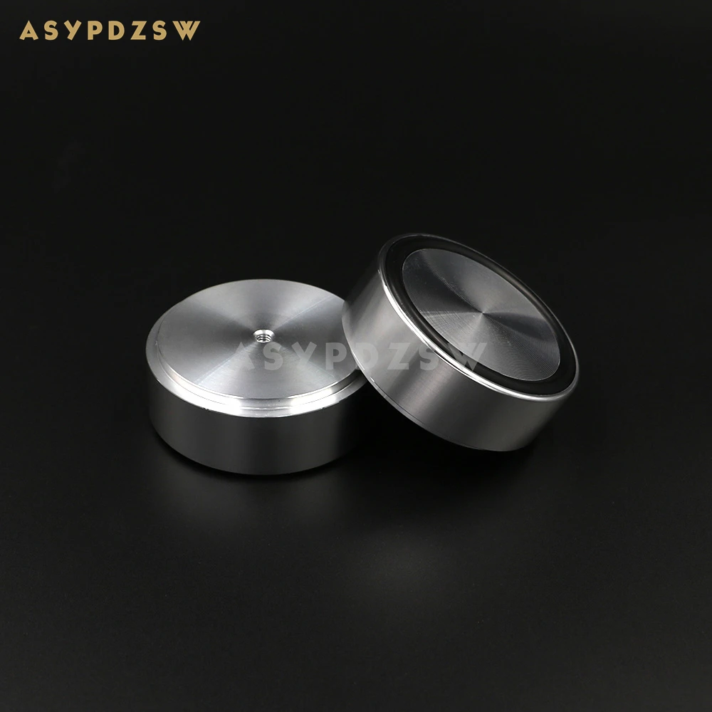 4 STKS Massief aluminium Zilver 58 * 22 Power AMP rackvoet Voorversterker DAC voeten