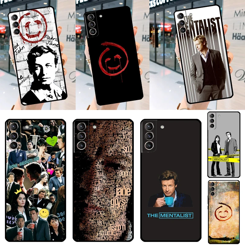 The Mentalist Red John Simon Baker Case For Samsung Galaxy S22 S23 Ultra S21 FE S8 S9 S10 Plus Note 10 20 Ultra S20 FE Coque