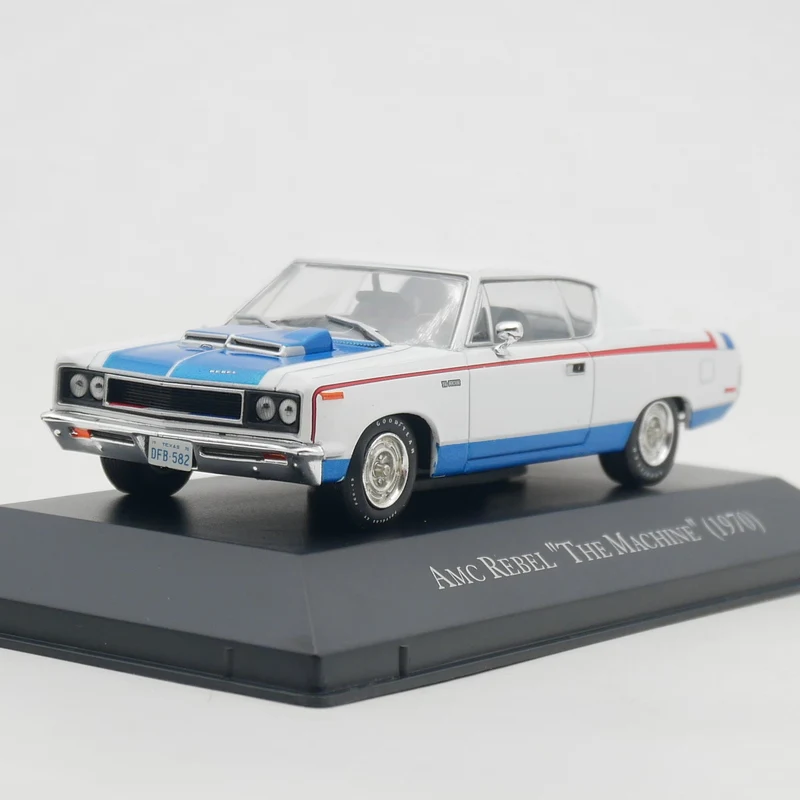 

Diecast IXO 1:43 Scale AMC REBEL Alloy Car Model Collectible Toy Gift Souvenir Display Ornament