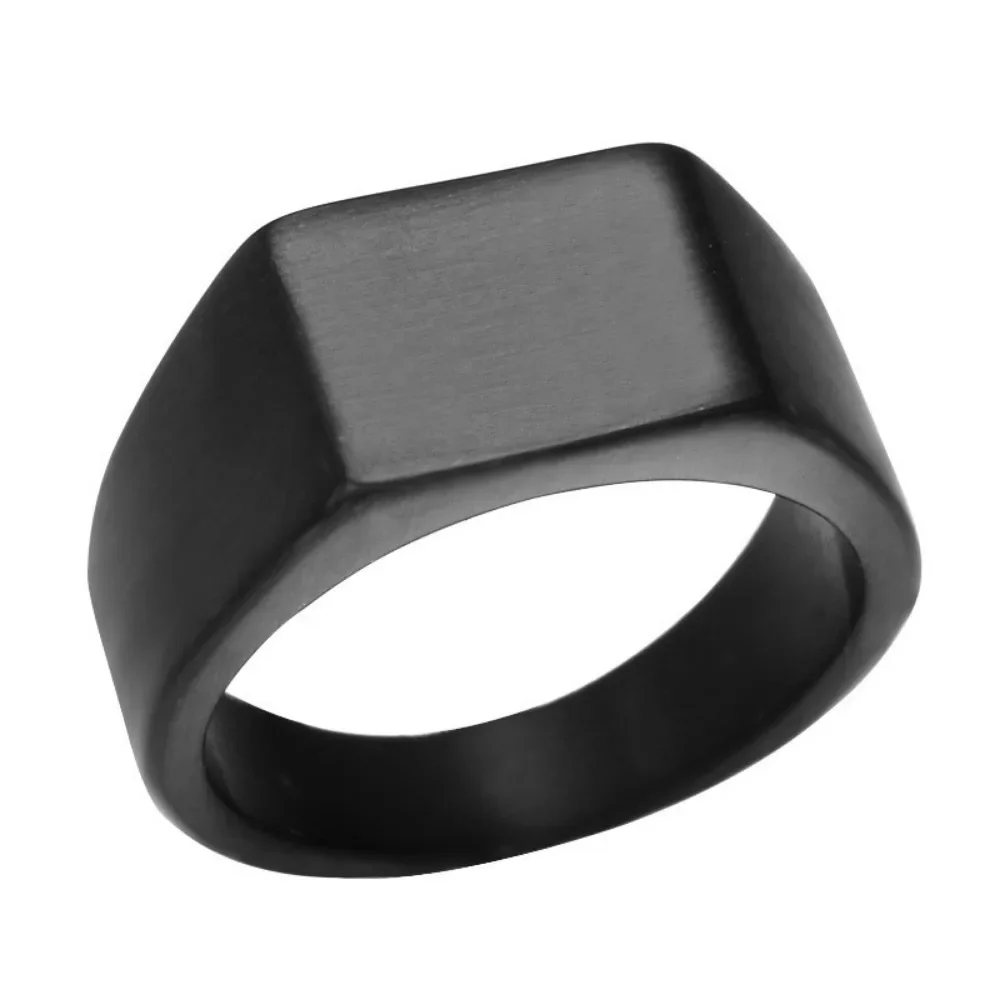 Simple Fashion Niche Street Men\'s Ring Retro Creative Trend Personalized Punk Hip-hop Rock Party Gift Accessories Finger Ring