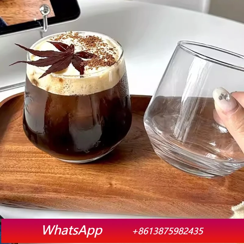 

LMM glass beer cup simple transparent thickened high-end glass