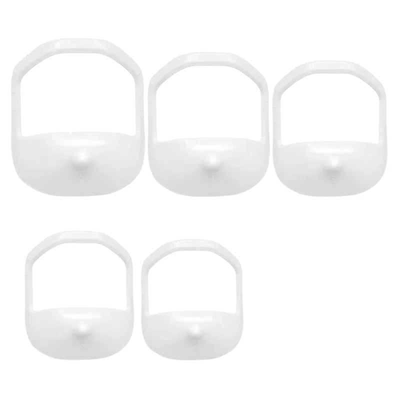 

A47F-5Pcs Beard Styling Template French Beard Or Goatee Shaving Template Whisker Shaping Tool