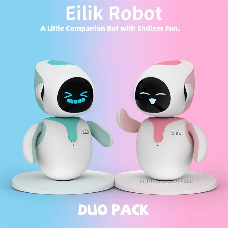 Ai Desktop Pet Emo Robot Knap Senior Intelligente elektronische automatisering Eilik Robots Interactie Originele vakantiegeschenken