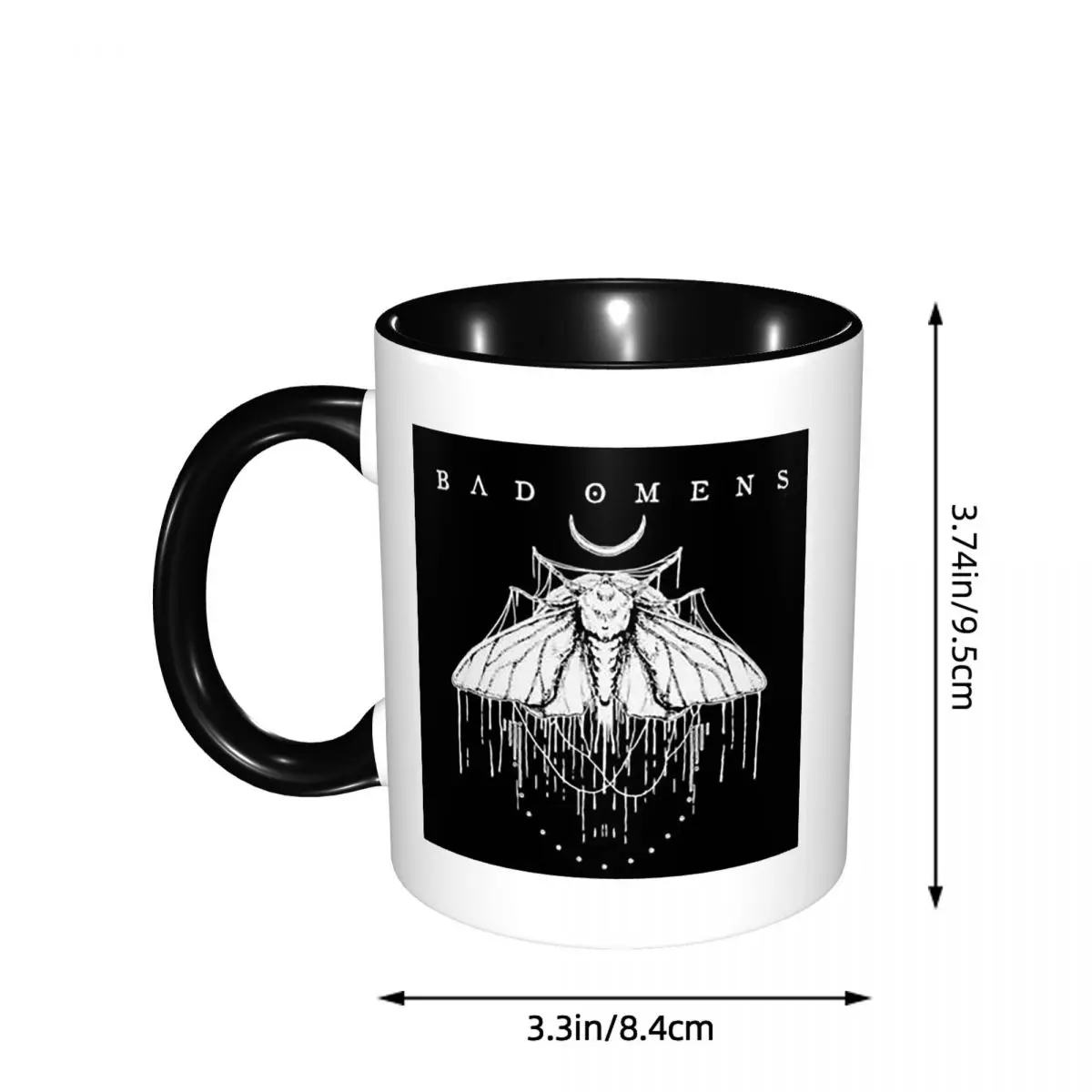 Bad Omens Noah Flannel Rock Music Mug Funny Ceramic Coffee Cups Tea Mugs Milk Cup Drinkware Gifts for Friends