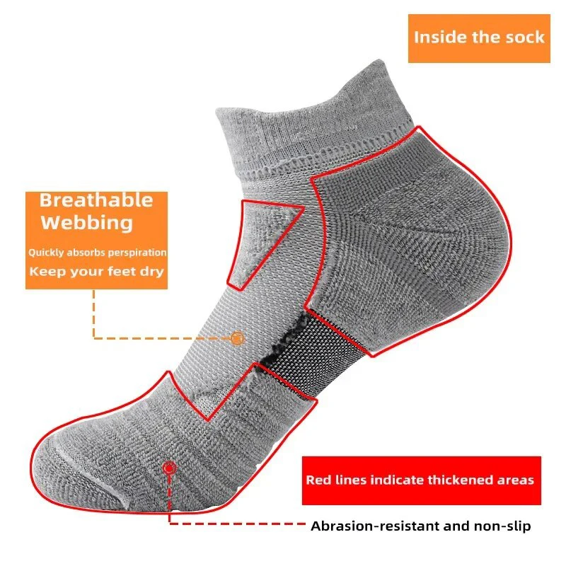 NEW Anti-slip Football Socks Men Women Cotton Sock Short Long Tube Soccer Basketball Sport Socks Breathable Deodorous Socks39-45