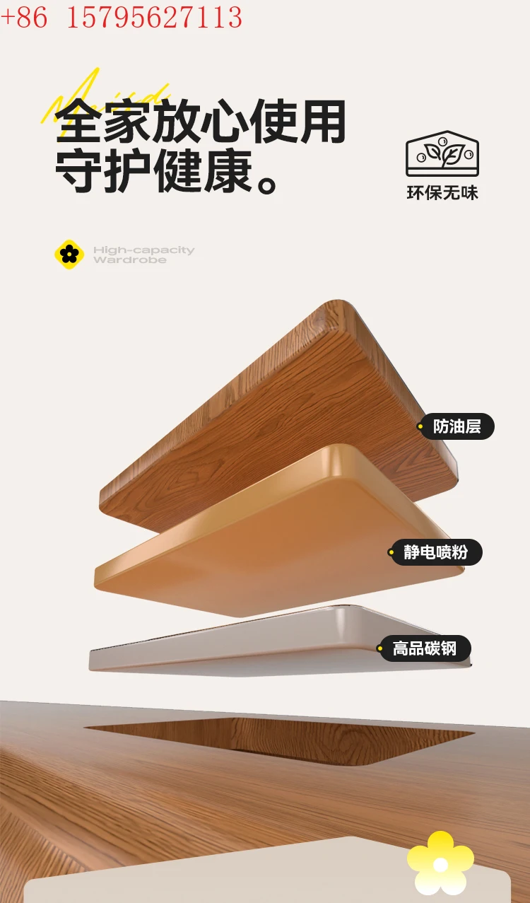 Meshida antique metal bookcase, locker integrated stainless steel bookshelf, dust-proof glass door storage showcase - view 6
