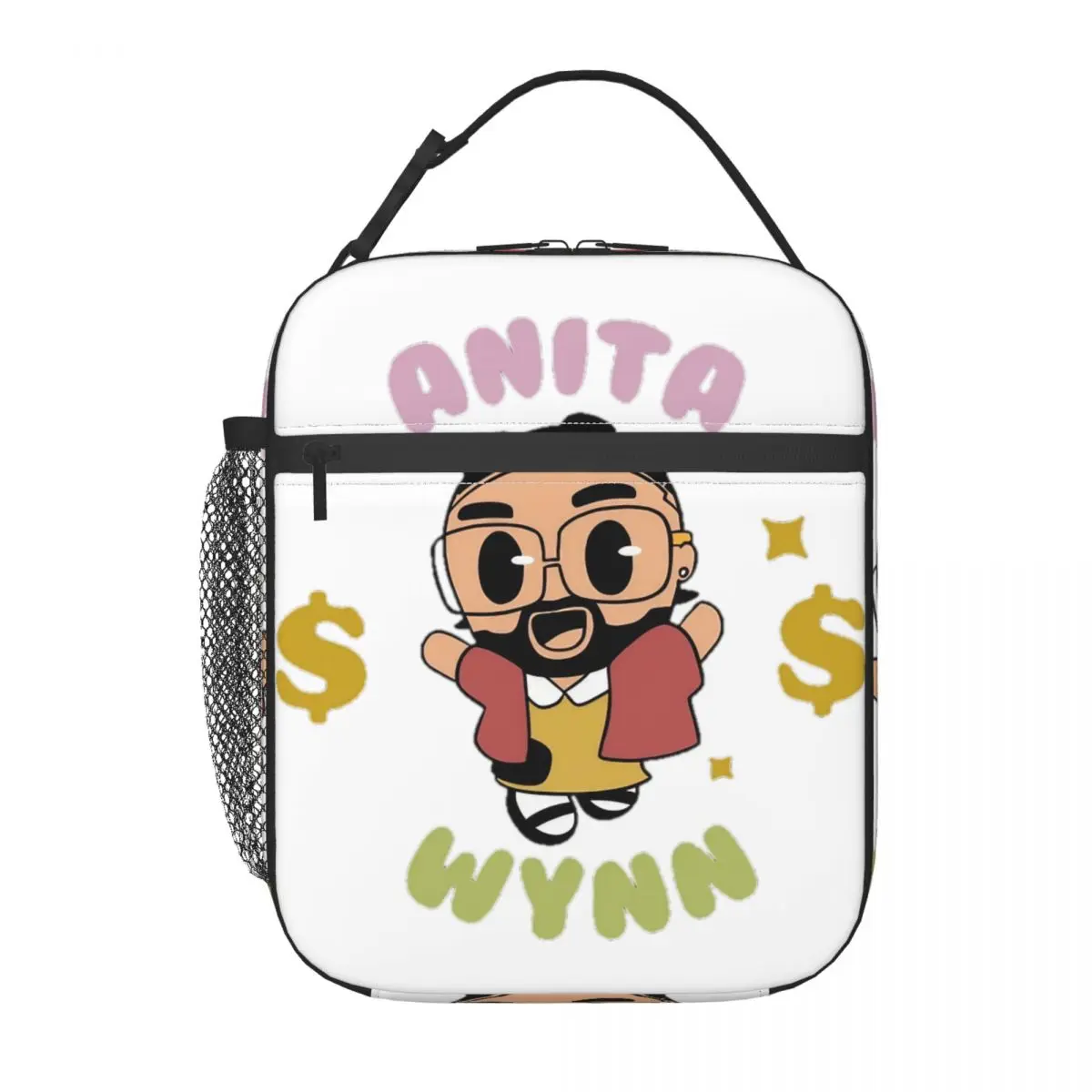 Anita Max Wynn Meme Humor Sac à lunch isotherme thermique pour pique-nique, sac alimentaire Hip Hop, glacière thermique, boîtes à lunch pour hommes et femmes