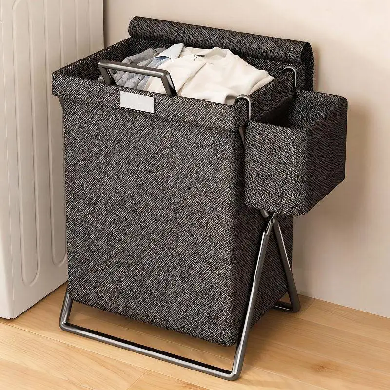 Large Capacity Laundry Basket Dirty Clothes Hamper Elegant Lightweight Stacking Storage Basket for Home Use Clothes Organizer