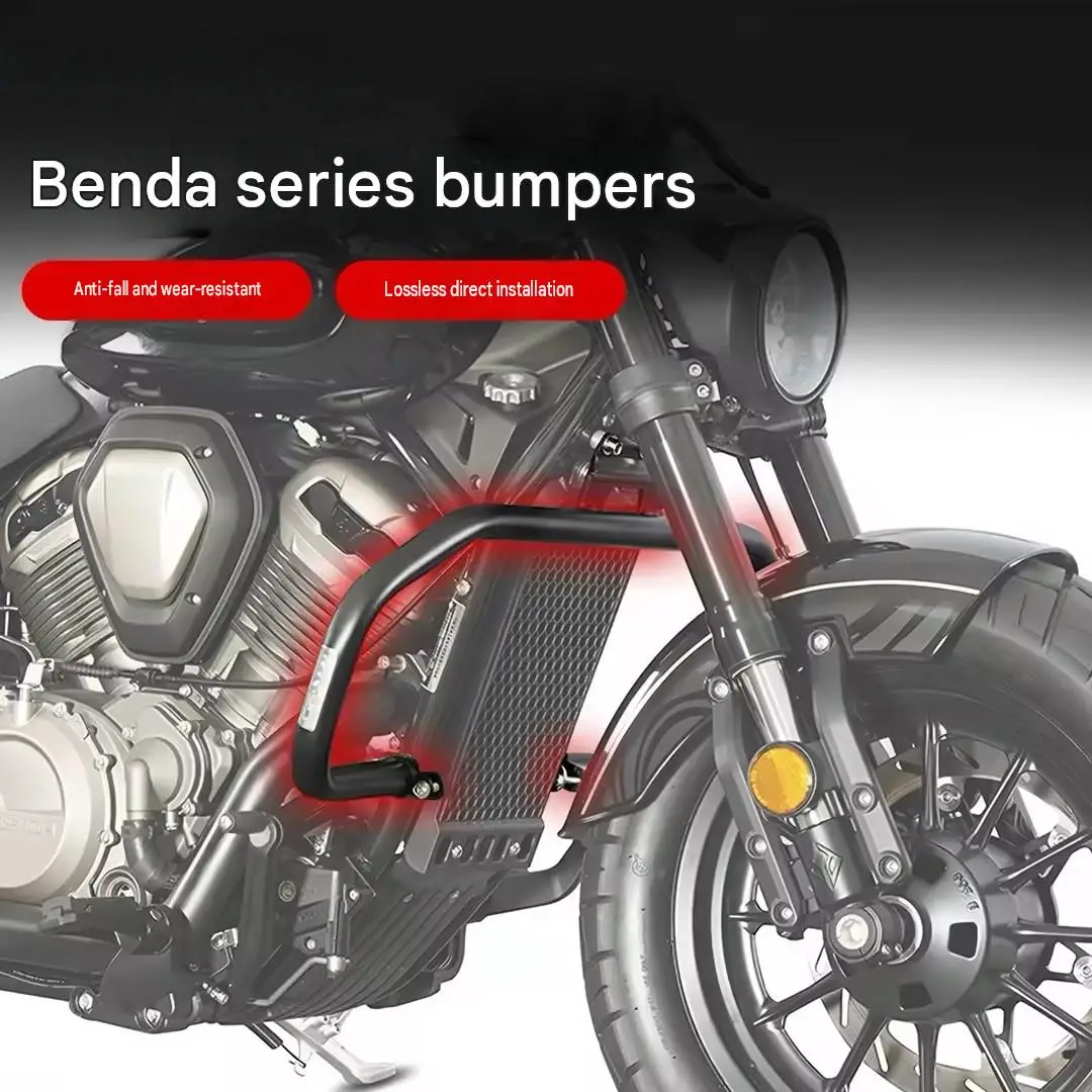 Modified Crash Bar Bumper Anti-Fall Protection Accessories For BENDA CHINCHILLA 350