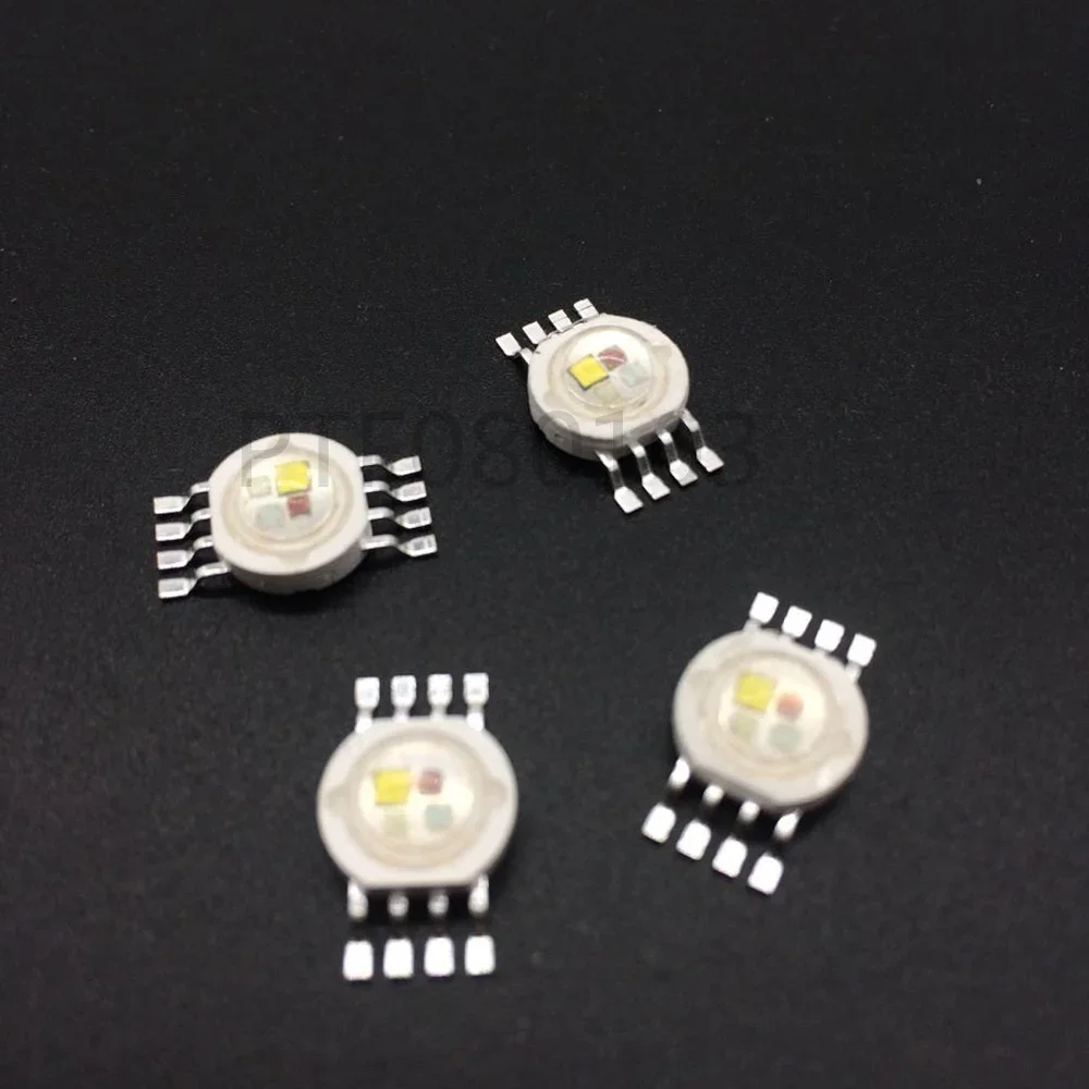 RGBW (RGB+W) 4*3W 12W LED Lamp Emitter Diodes For Stage Lighting High Power LED 45mil Epistar LED Chip
