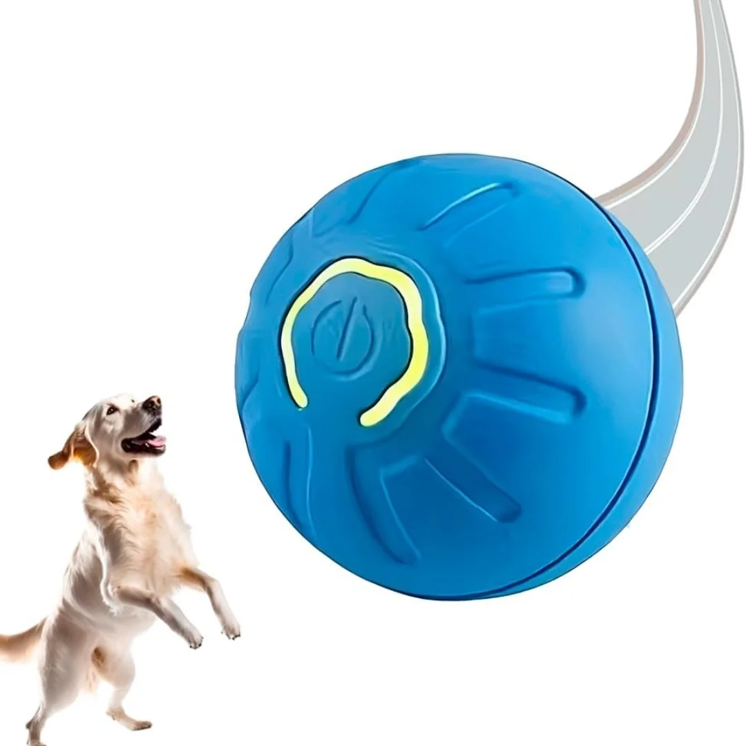 Bouncing Ball for Dogs - Fun Interactive Toy, USB Rechargeable, Durable Design, Water-Resistant for All Play Environments