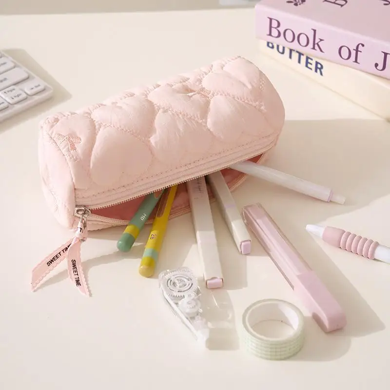 Cute Pencil Case Multi-functional Large-capacity Stationery Storage Bag Stationery Organizer School Supplies