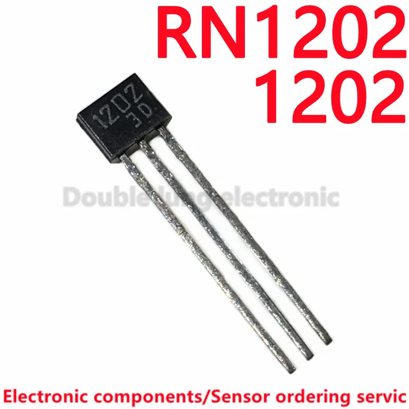 

50 шт./100 шт./лот RN1202 1202 TO92S транзистор (с встроенными резисторами смещения)