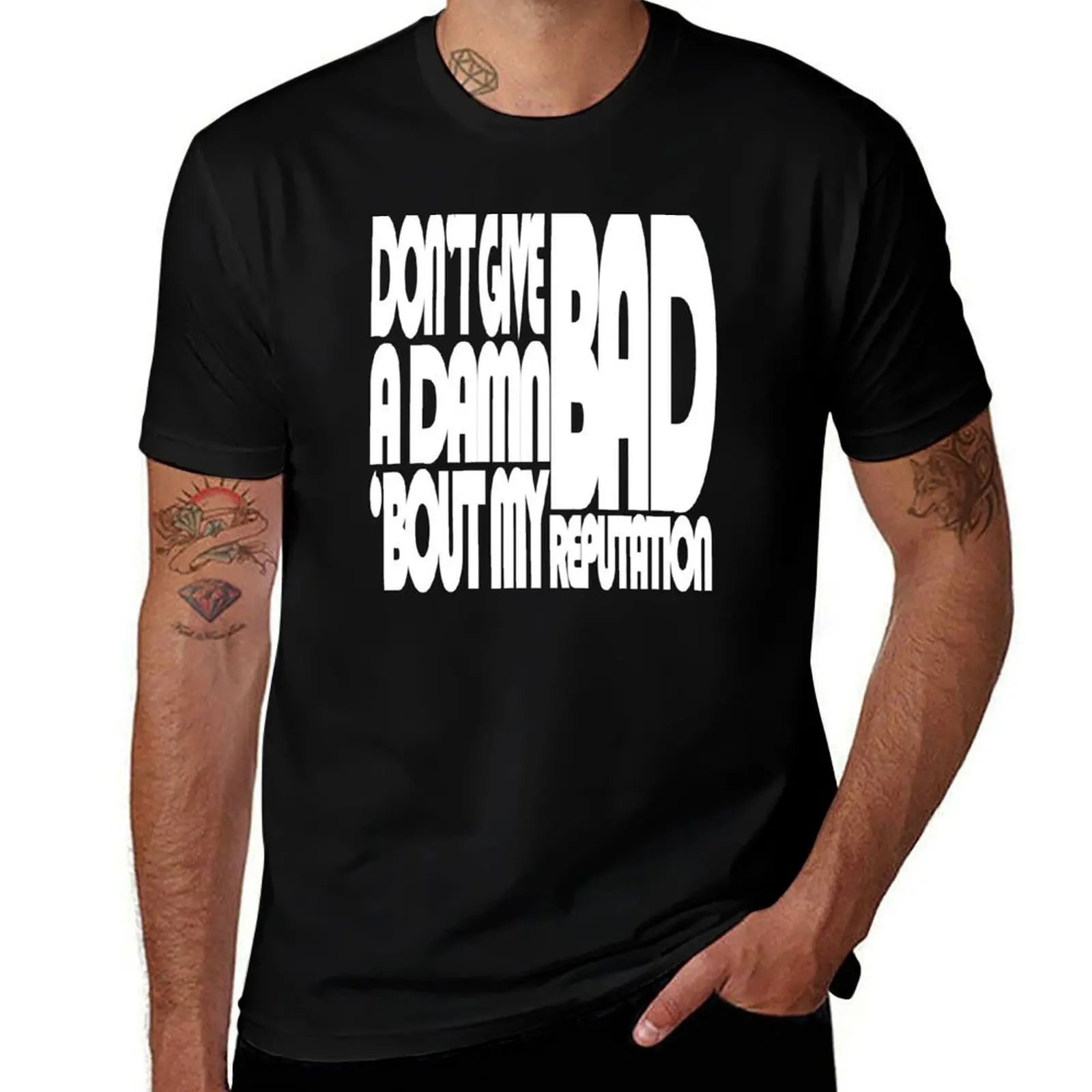 Bad Reputation - Joan Jett T-Shirt Soft Lightweight Cotton T-Shirt