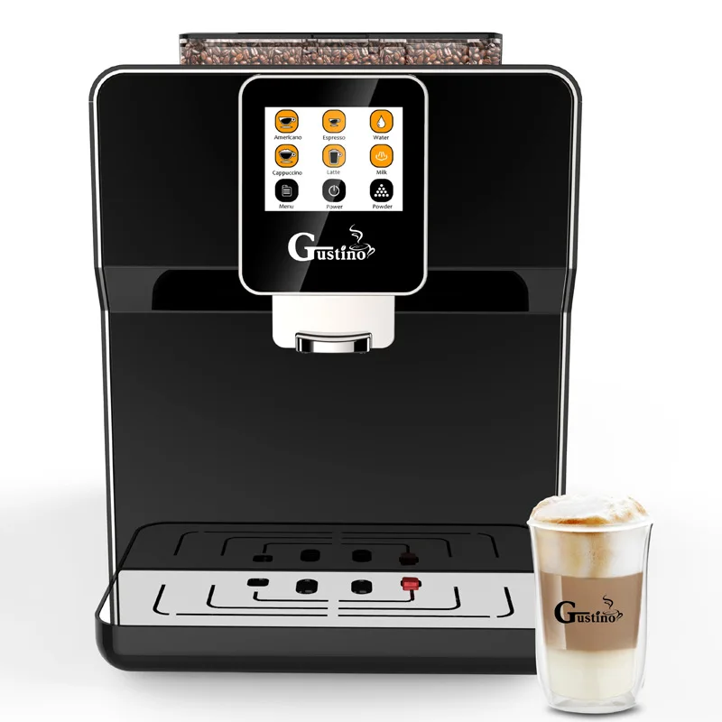 

Commercial Fully Automatic Espresso Coffee Maker Machine Modern Touch Screen Control For Hotels And Households