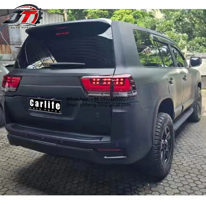 New style Hot Selling Hood Headlight Bumpers for Toyota LC200 2008-2020 Upgrade To LC300 Model.