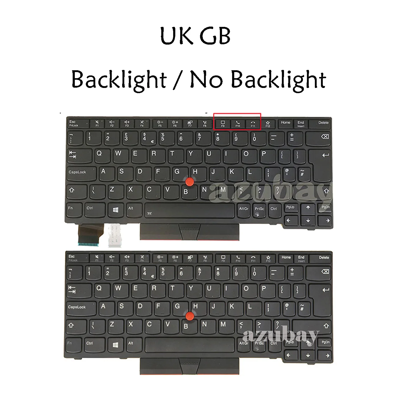 UK GB Backlit Keyboard For Lenovo 5N20V43316 5N20V43025 ThinkPad S2 5th Gen / S2 Yoga 5th Gen, X13 Gen 1 Backlit / No Backlit