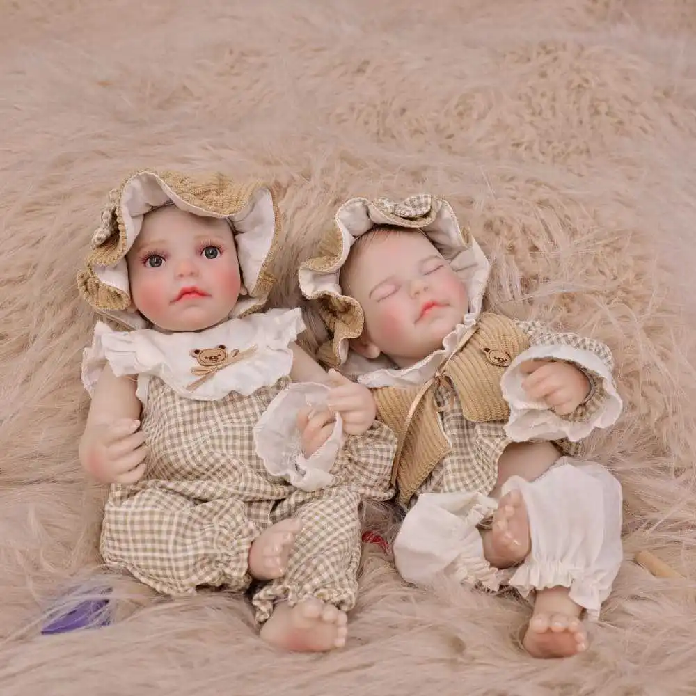 12 Inch New Full Vinyl Reborn Baby Doll Lifelike Toy Figure Gift For Kids