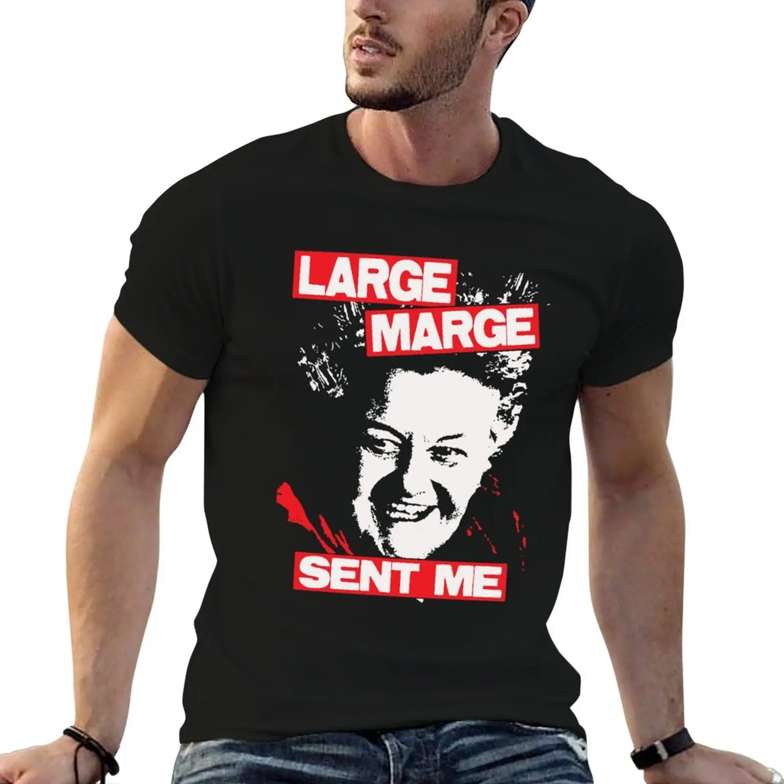 

Men Women Tell Em Large Marge Sent Yapee Wee_S Play House T-Shirt cotton t shirts high quality funny t shirts dark humor T-Shirt