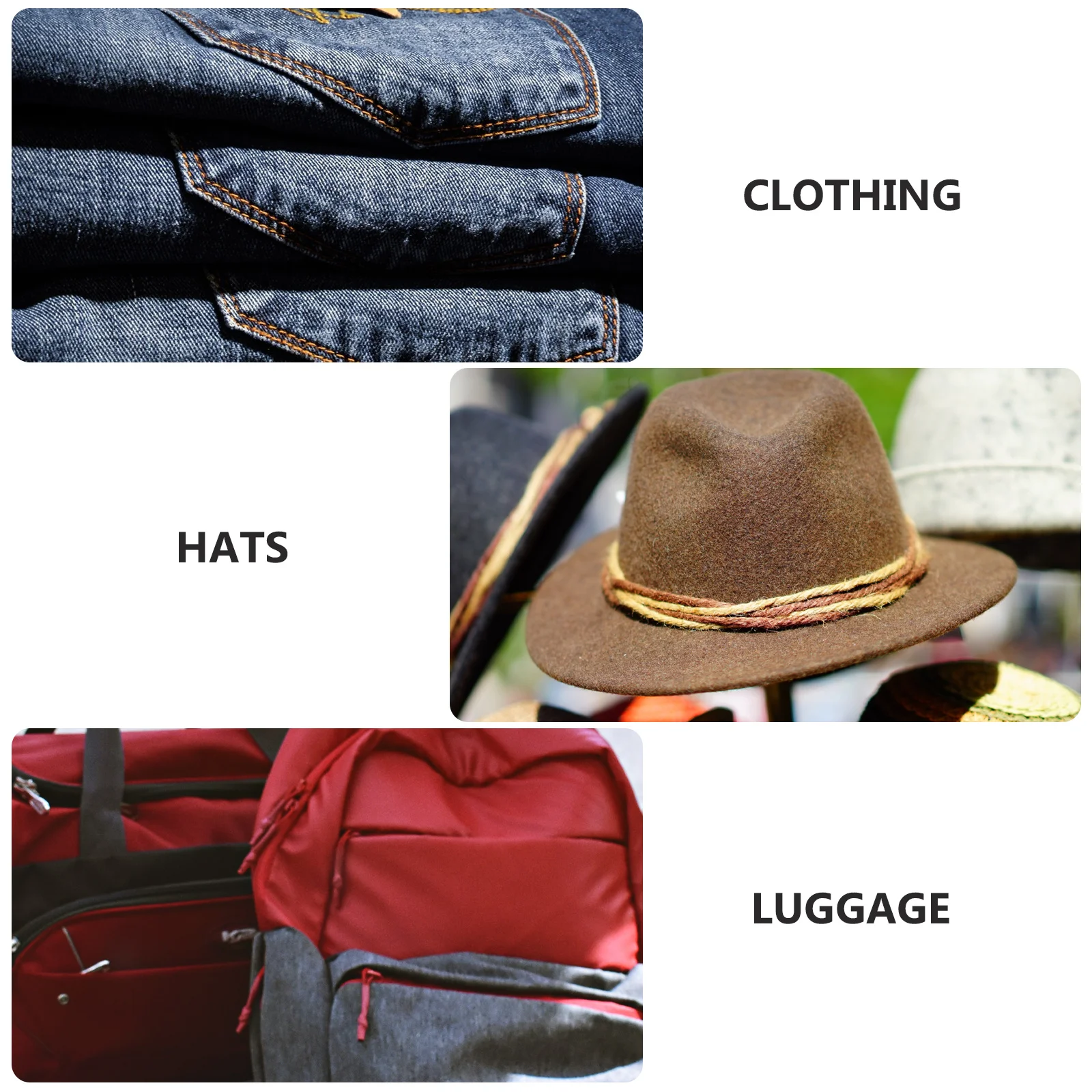 

100Pcs Blank Label PU Tags for Clothing DIY Sewing Craft Projects Apparel Accessories Handmade Labels Tag