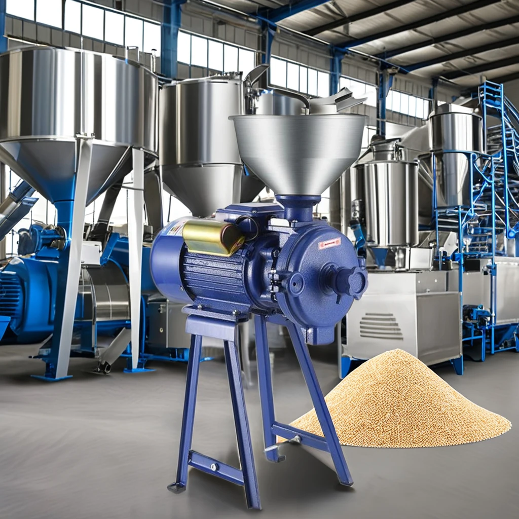 Commercial Rice Grinder Machine/Coffee/Soybean/Grain/Wheat and Grinder/Spice Powder Grinding Machine