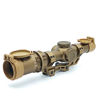 1-6x24 FFP Riflescope – 30mm First Focal Plane Illuminated Reticle Hunting Scope with 20mm Mount 1