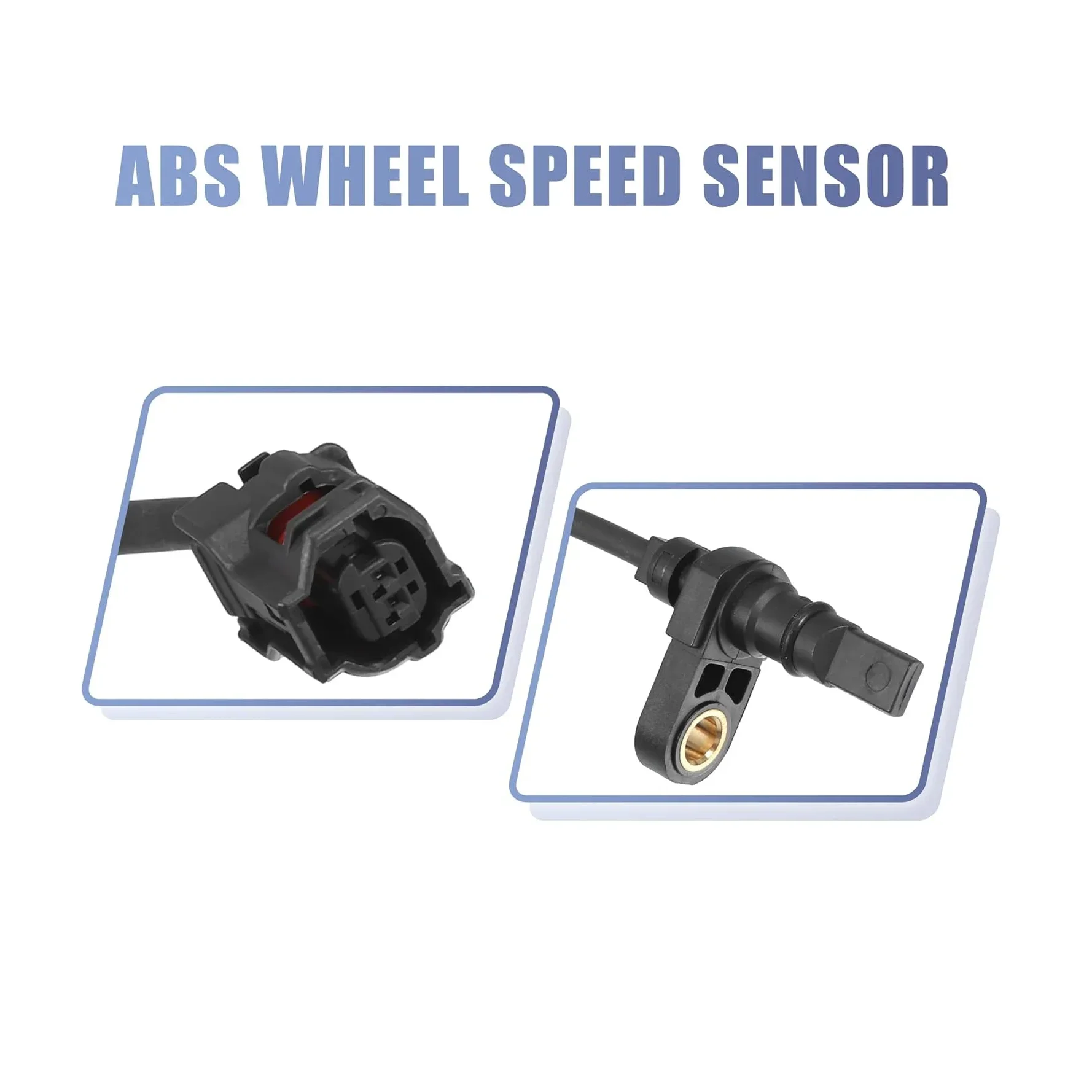 전방 좌측 ABS 휠 속도 센서, 도요타 RAV4 2006-2018 용, 89543-0R010/89543-42050 uxcell