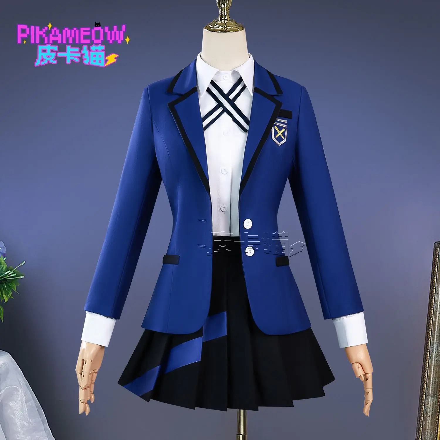 أزياء Nyaan التأثيرية Gundam GQuuuuX مجموعة أزياء الهالوين وأعياد الميلاد للبالغين من أجل الكرنفال #1