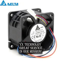 Delta 60*60*38mm 60mm AFB0612EHE 6038 4 wire DC 12V 1.68A supports PWM cooling fan