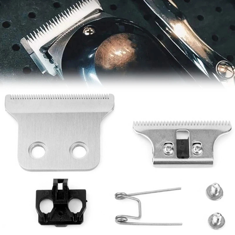 Tông Đơ Cắt Tóc Lưỡi Dao Thép không gỉ Cắt Tóc cho Đầu Dễ Dàng Thay Thế Dropshipping