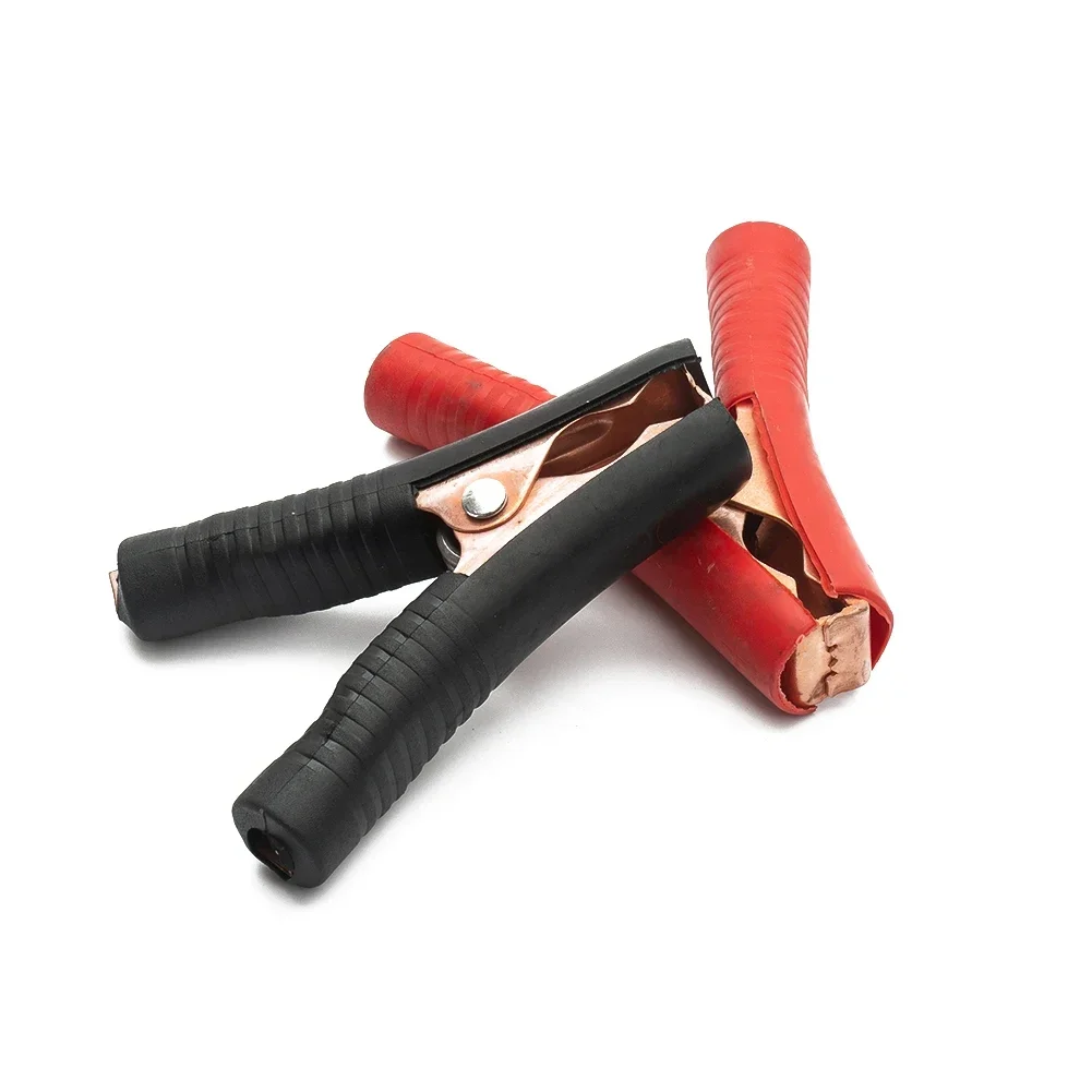 1 Piece/2 Pieces Clip 100A Battery Charger Car Copper Crocodile Clamps Heavy Duty Iron-plated Copper High Quality