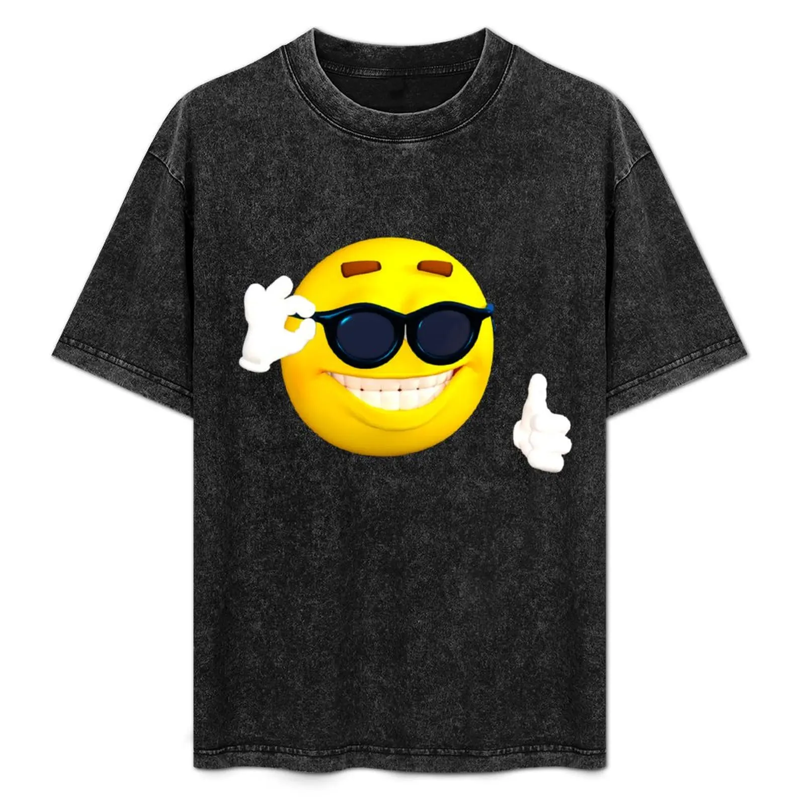 

Funny Cool Guy in Sunglasses Emoticon Thumbs Up T-Shirt Performance Dry Fit T-Shirt