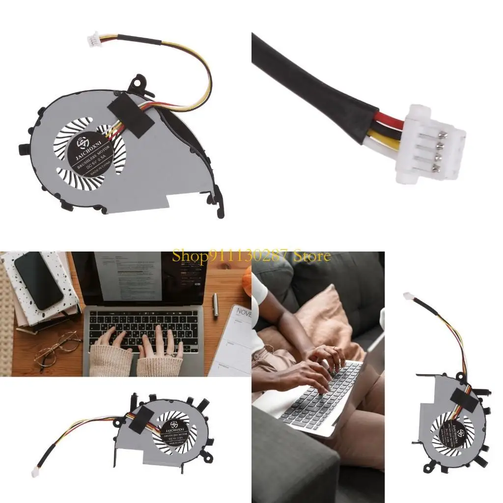 J1HC CPU GPU الرادياتير 5V 0.5A 4 دبوس 4-WIRES محمول مروحة مبرد لـ V5 V5-472 V5-472P V5-572 V5-572G V5-572P