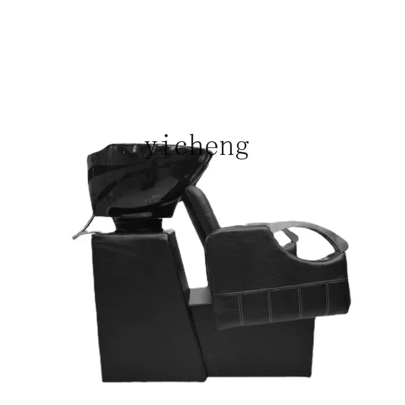 Salon Hair Salon Shampoo Chair Sitting Lying Half Thai Flush Shampoo Chair