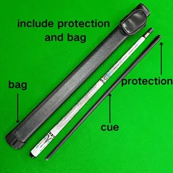 Professional Carbon Fiber Pool Cue Stick - Enhanced Stability, Superior Shot Feel, Excellent Ball Control - Portable, Stylish