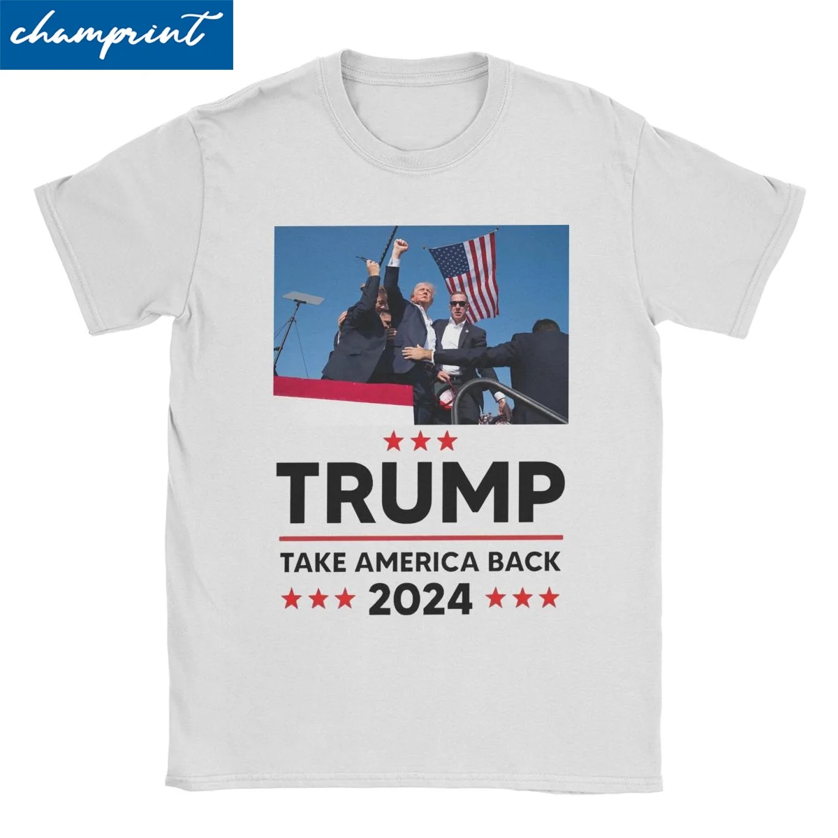 Trump Assassination 2024 Election Rally for Men Women T Shirt Take Back America Tees T-Shirt 100% Cotton New Arrival Clothes