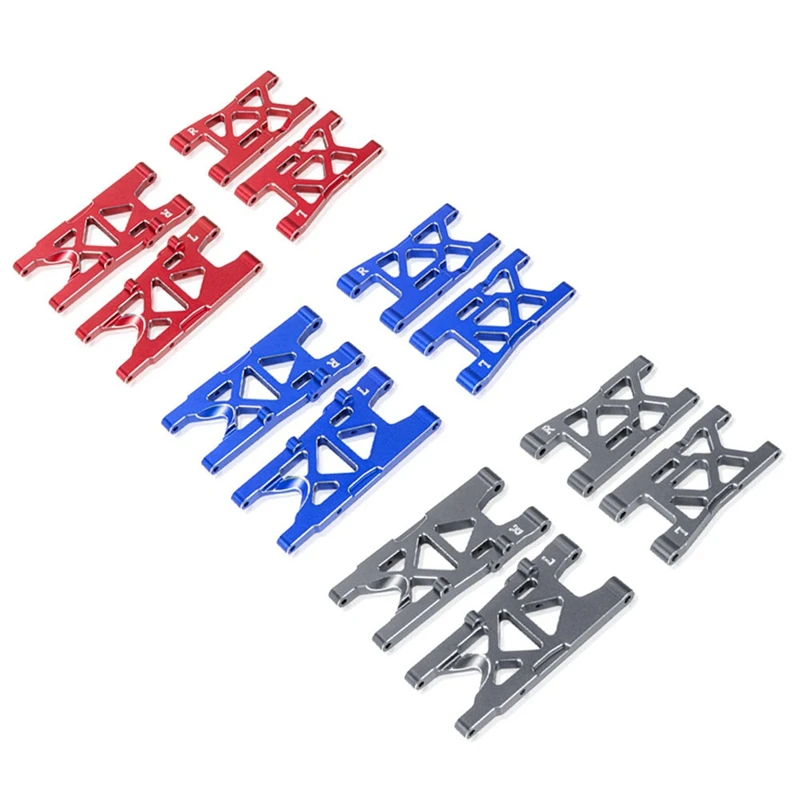 Aluminum Front And Rear Suspension Arms For ARRMA 1/8 Mojave 4X4 4S BLX Upgrade Parts