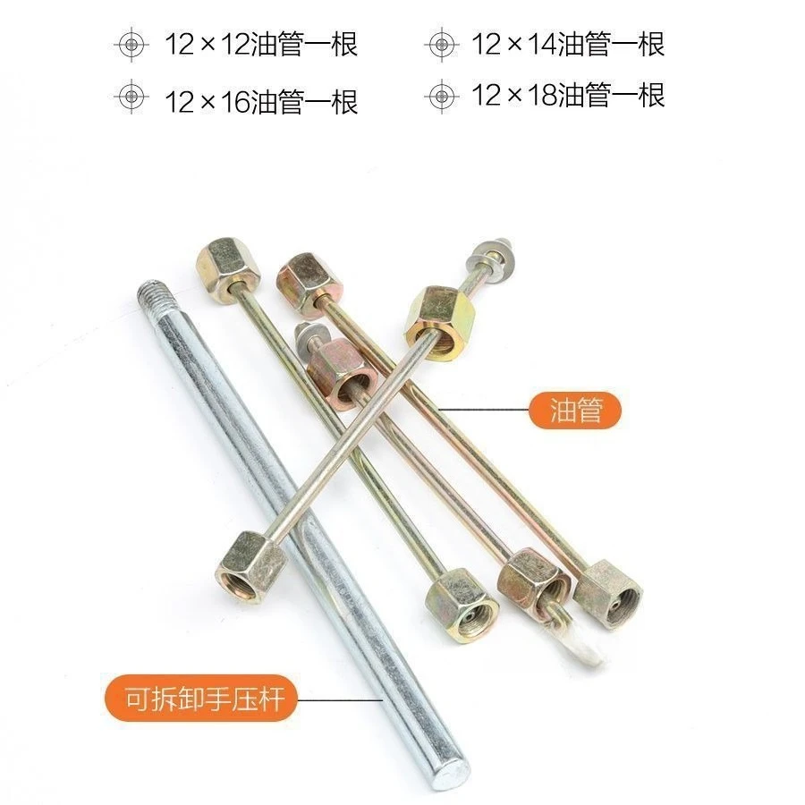 Manual Hand Pressure Injector Tester for Diesel Nozzles, Atomization Test Bench for Car and Tractor Engines