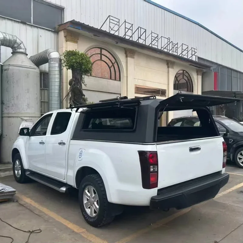 Off Road Style Waterproof Locking 4X4 Pickup Truck Canopy For 2026 Tacoma Hilux F150 Ram 1500 Chevy