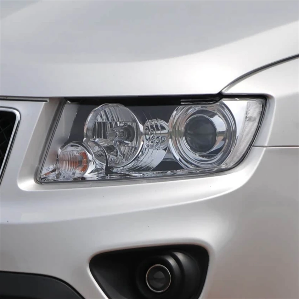 For Jeep Compass 2011 2012 2013 2014 2015 2016 Automotive Accessories Polycarbonate High Gloss Fully Transparent Housing Cover