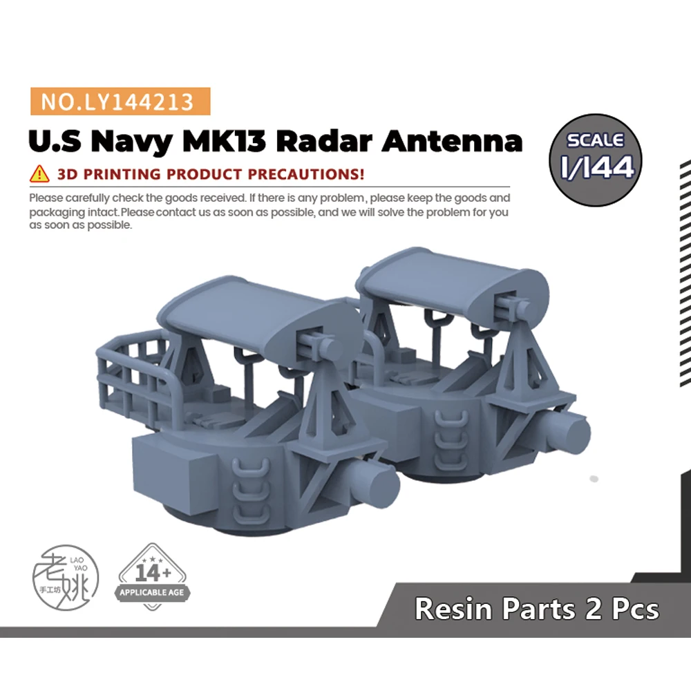 Yao's Studio-Pièces de mise à niveau du modèle Circ213 1/144, US Navy MK13, antenne radar, jeux de guerre de la seconde guerre mondiale