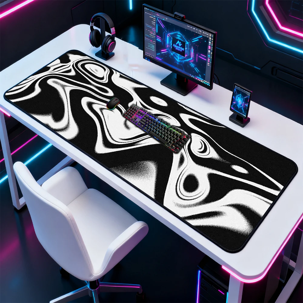 Alas Meja Cair Monokrom Alas M - Gaming Accessories For Table ulasan dan harga