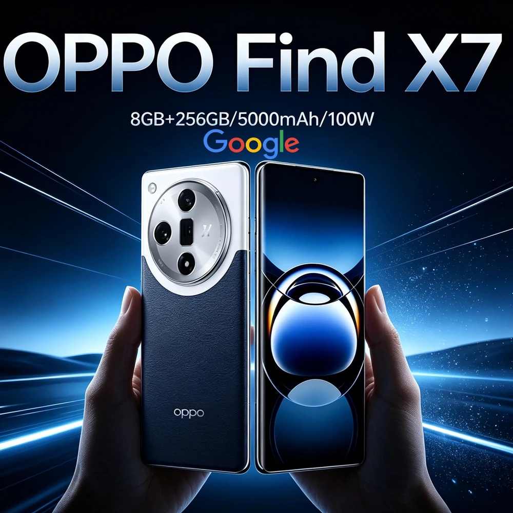 OPPO Find X7 5G Full Netcom business luxury fashion smart phone 5000mAh/8GB+256GB/64MP smart camera phone 6.78-inch OLED curved