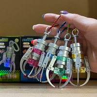 Claw Model Keychain Mini Doll Machine Claw Pendant Gripper Fingertip Decompression Tool Funny Stress Relief Toy Bag Hanging