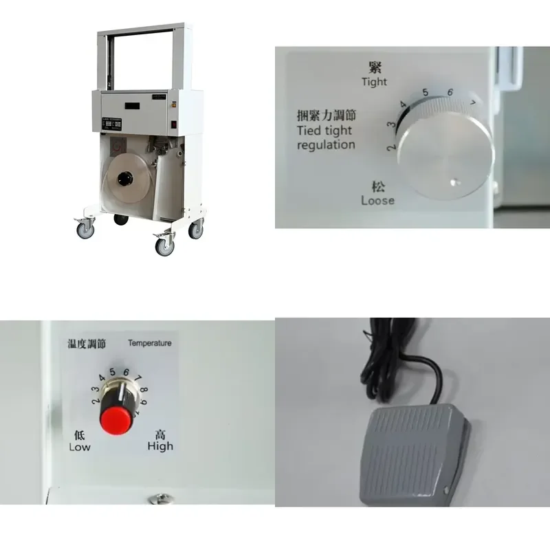 for LKS-420S 20mm Standing Electric Automatic Manual Strapping Machine 120W Intelligent Multi-purpose New 100kg