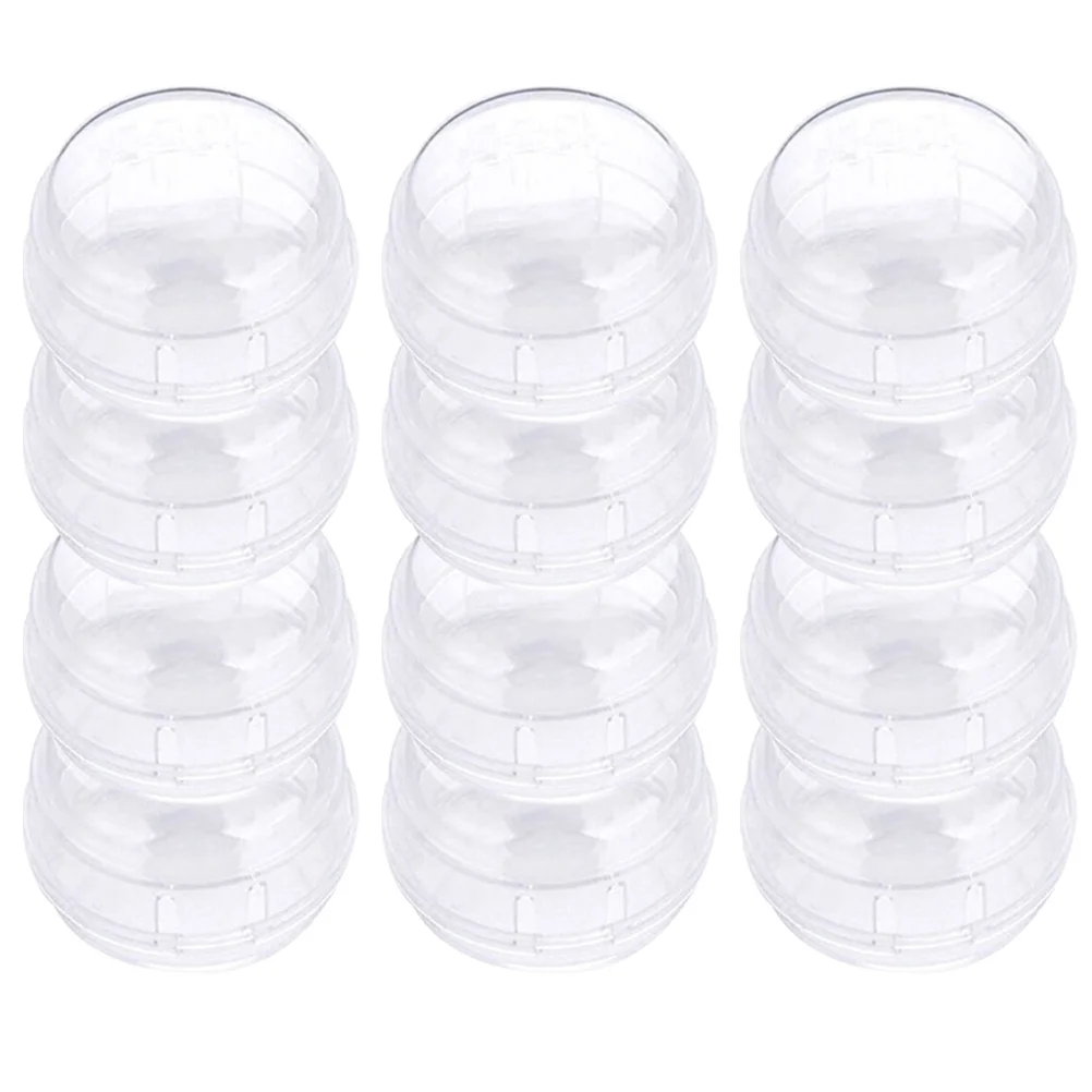 12 قطعة مقبض الموقد يغطي سلامة الطفل شفافة مقاومة للحرارة العالمي صالح لموقد الغاز الاطفال حماية المنزل المطبخ الحرس #6